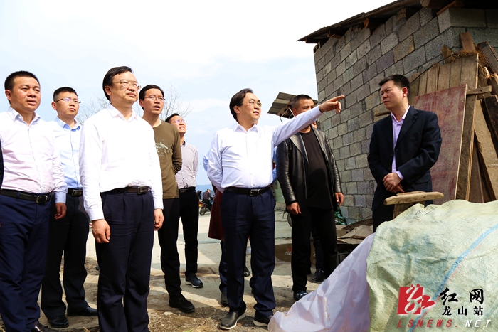 宁乡经开区,宁乡市来龙山调研对口帮扶工作