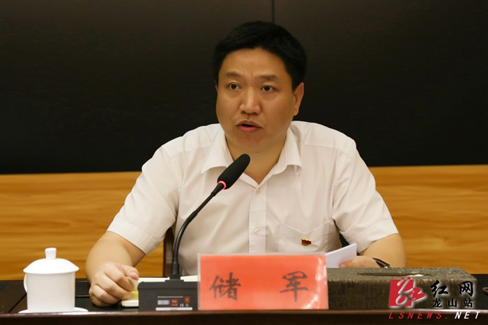 副县长储军讲话