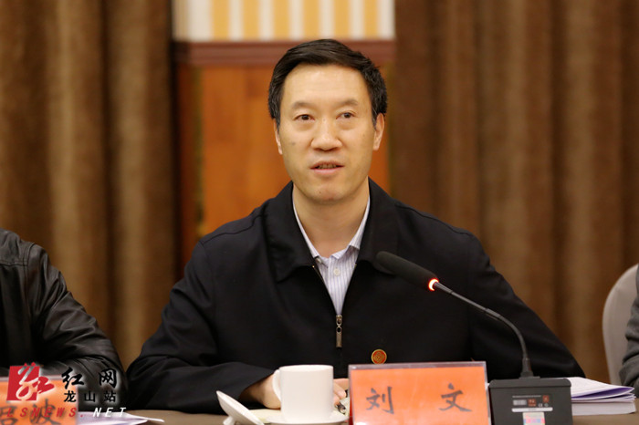 中央组织部组织二局巡视员,副局长刘文讲话