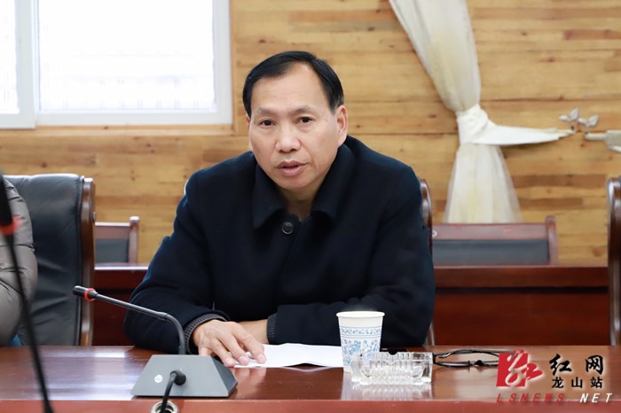 龙山县人民政府-刘昌顺主持召开《血盟千年》拍摄协调