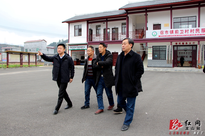 龙山县人民政府-印道其深入召市镇调研指导工作