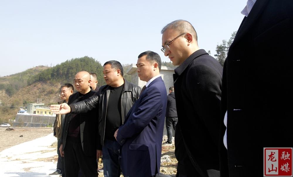 龙山县人民政府-周胜益调研城市规划建设管理环保工作